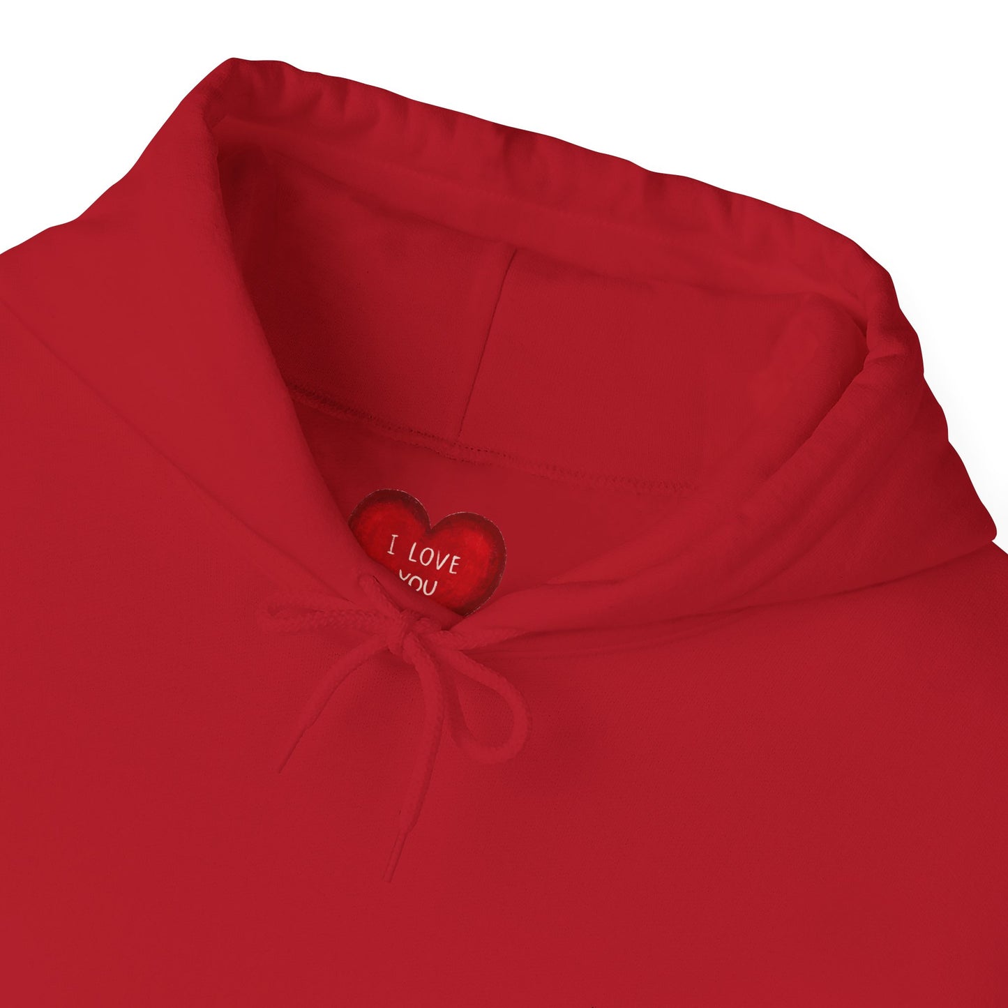 HEART I Love You - Unisex Heavy Blend™ Hooded Sweatshirt