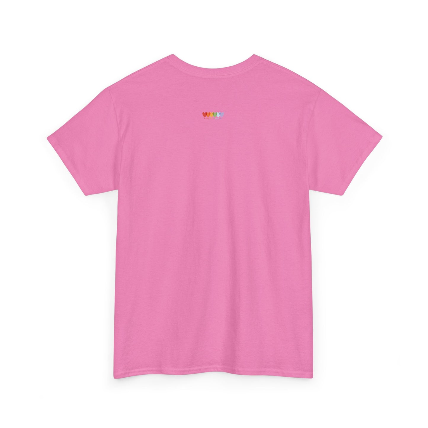 Unisex Flamingo Pink Medium Blend Cotton Short Sleeve T Shirt