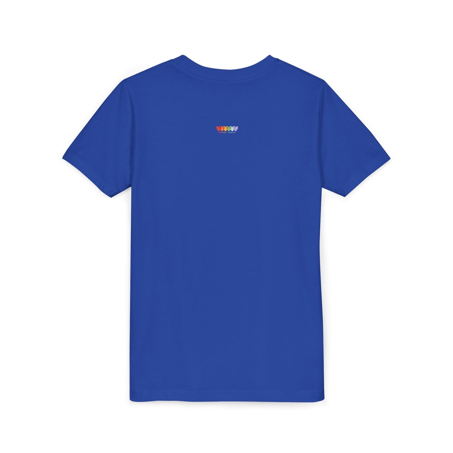Children's True Royal Blue Short Sleeve Lightweight T Shirt