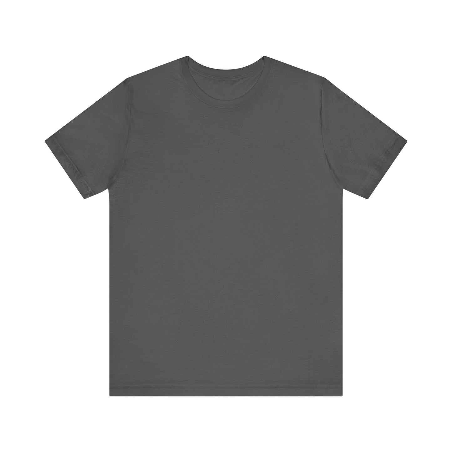 Unisex Asphalt Grey Light Blend Jersey Short Sleeve T Shirt