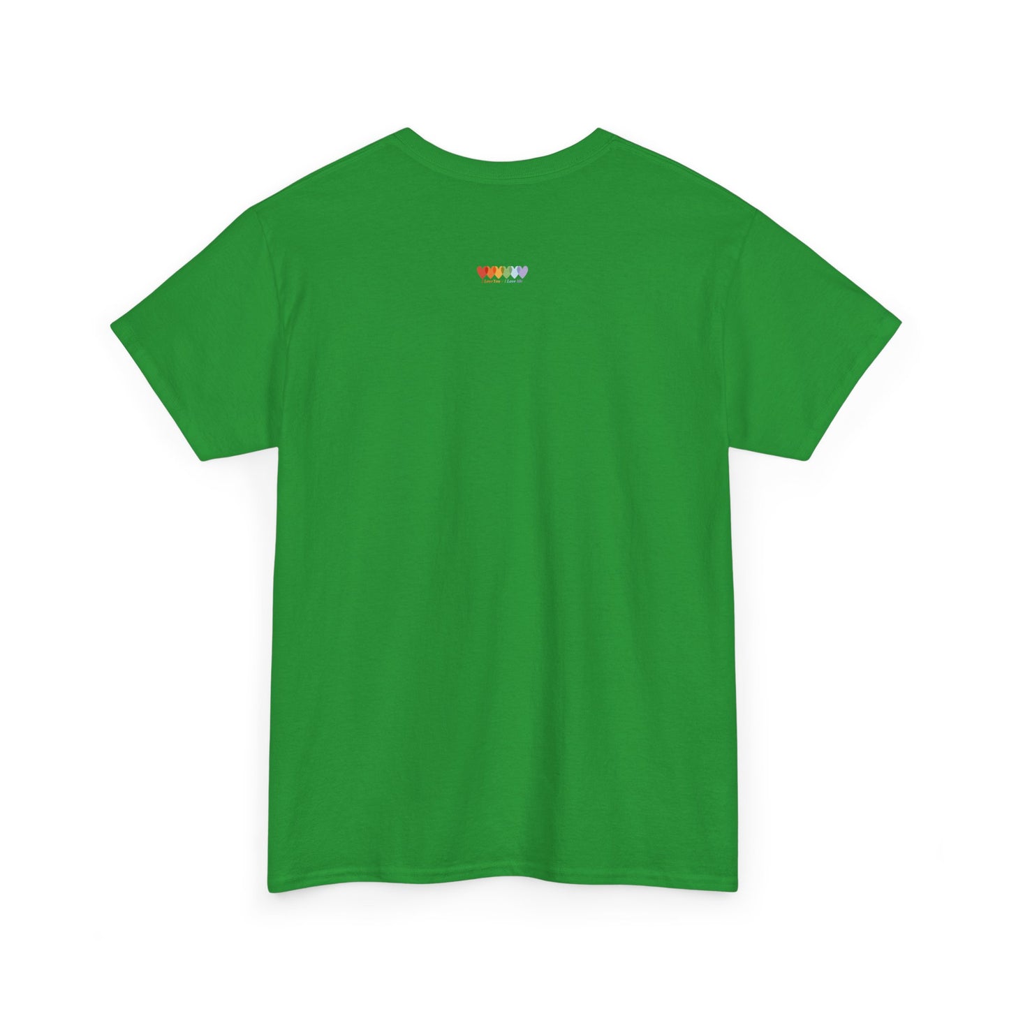 Unisex Cats Eye Green Medium Blend Cotton Short Sleeve T Shirt