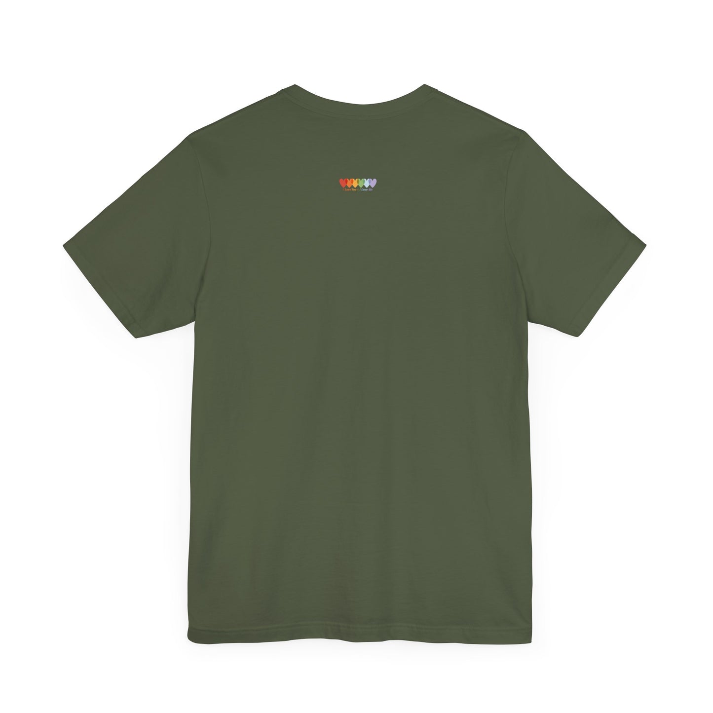 Unisex Military Green Light Blend Jersey Short Sleeve T Shirt