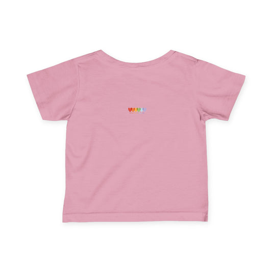 Baby Fine Jersey Candy Floss Pink Tee