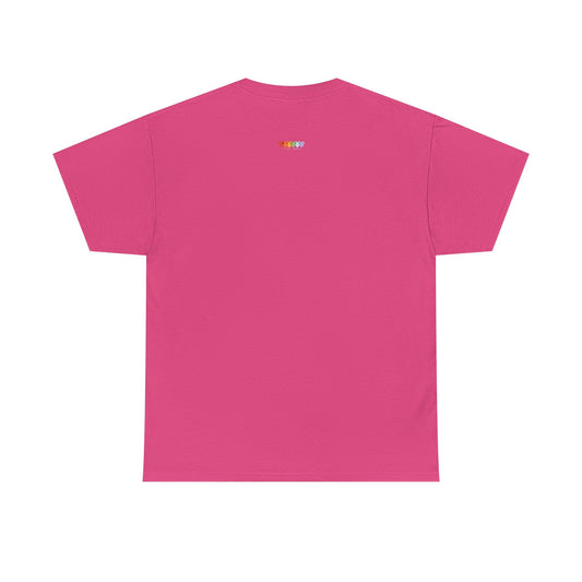 Unisex Disco Pink Medium Blend Cotton Short Sleeve T Shirt