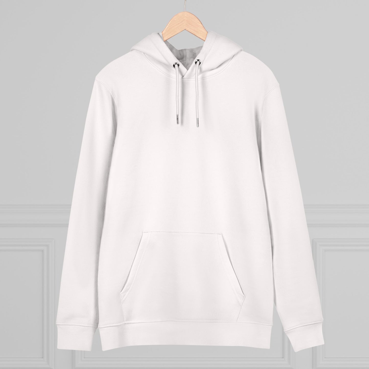 Unisex Off White Organic Heavy Blend Cruiser Hoodie