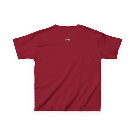 Children's Cardinal Red Heavy Cotton™ T Shirt