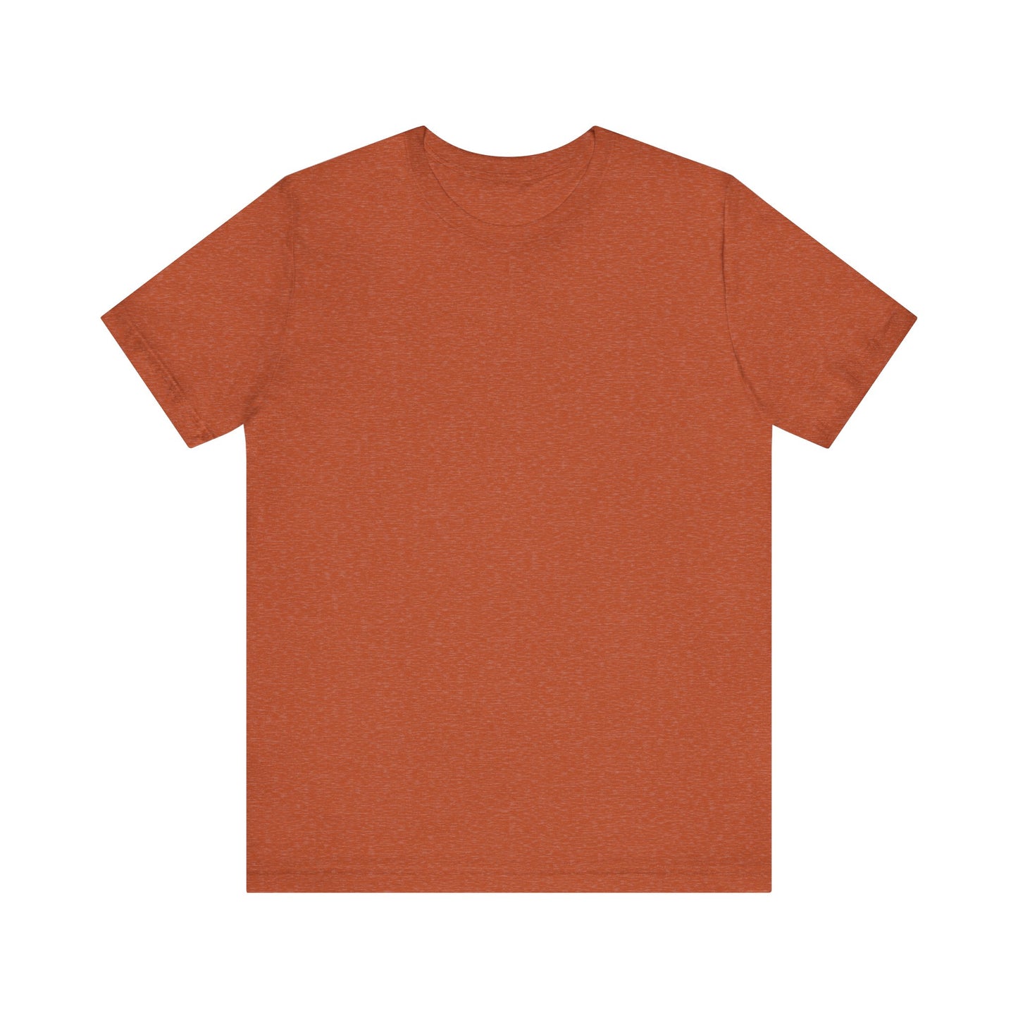 Unisex Heather Autumn Brown Light Blend Jersey Short Sleeve T Shirt