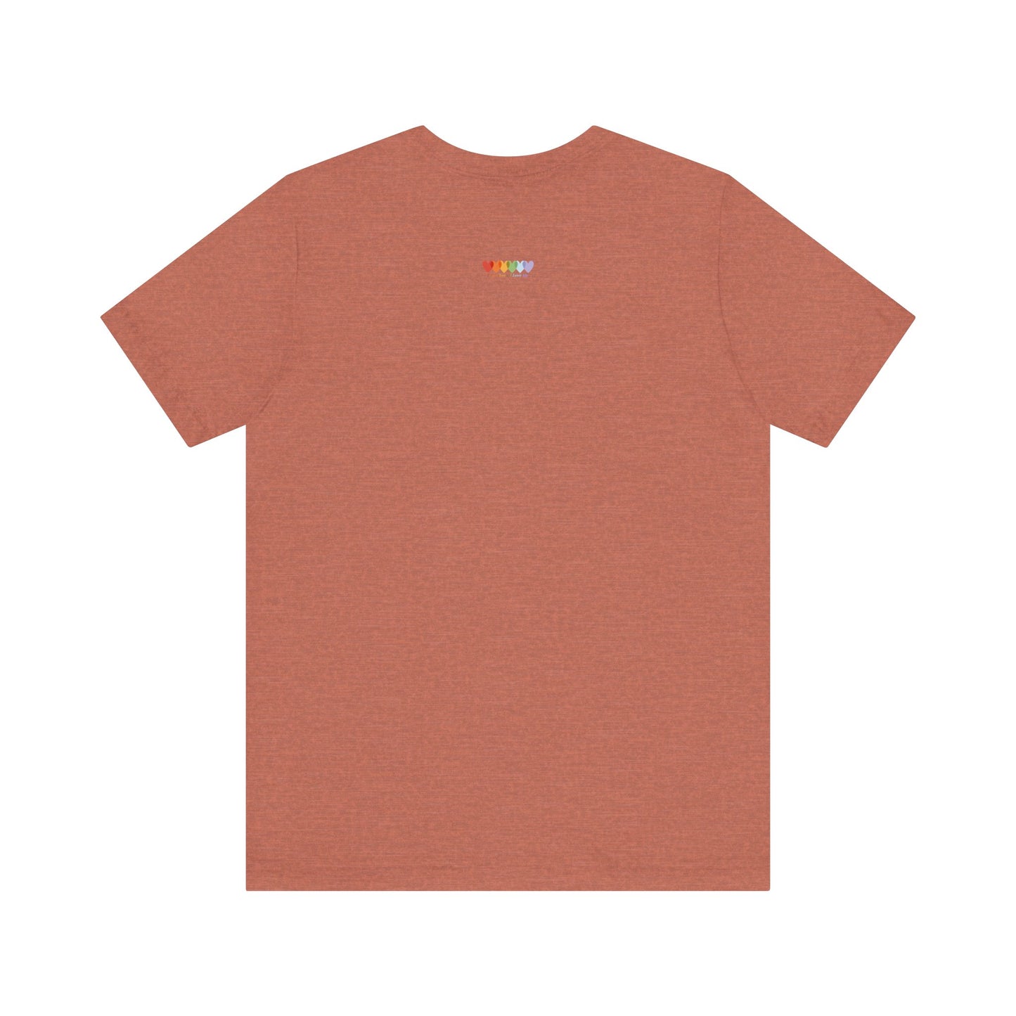 Unisex Heather Clay Brown Light Blend Jersey Short Sleeve T Shirt