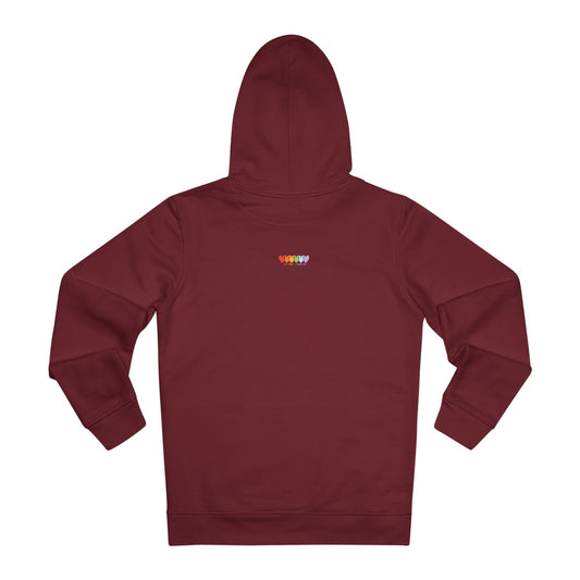 Unisex Persian Plum Organic Heavy Blend Cruiser Hoodie
