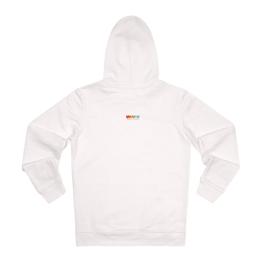 Unisex Off White Organic Heavy Blend Cruiser Hoodie