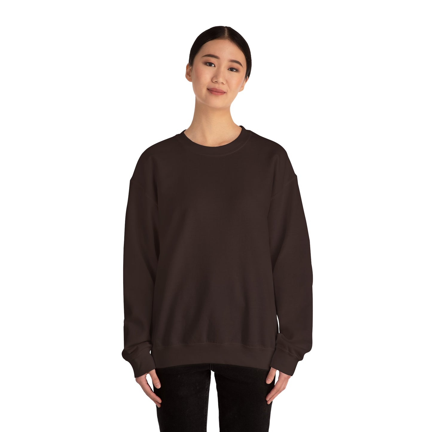 Unisex Chocolate Brown Medium Heavy Blend ™ Crewneck Sweatshirt