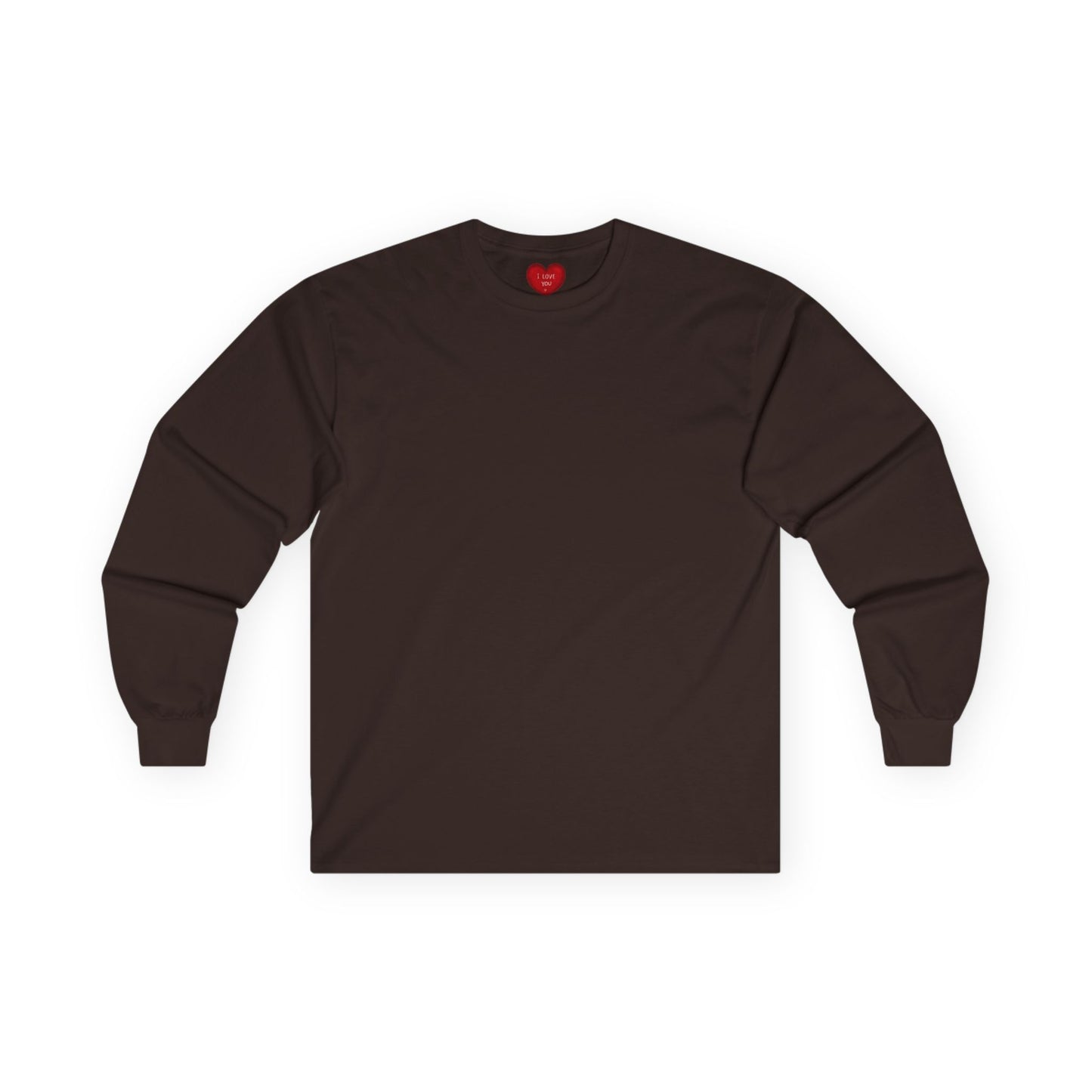 HEART I Love You - Unisex Ultra Cotton Long Sleeve Tee
