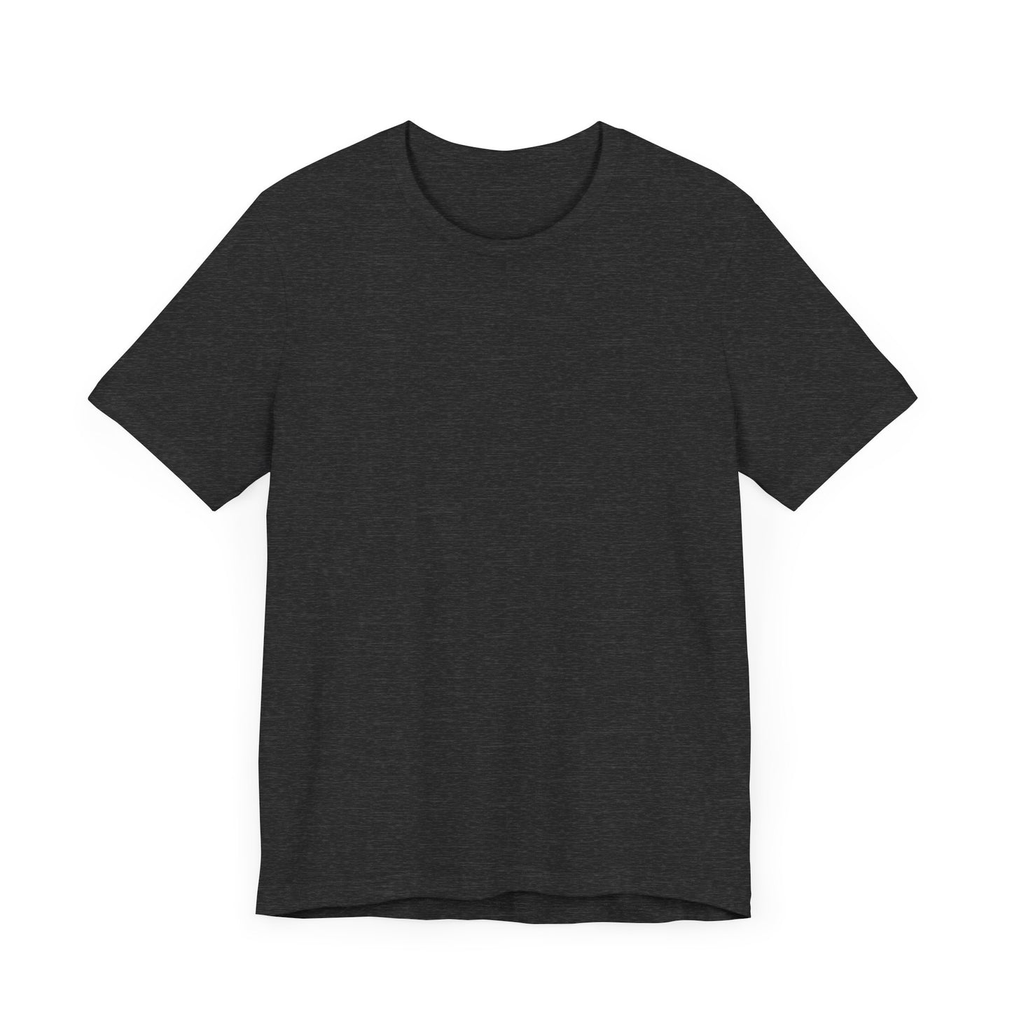 Unisex Dark Heather Grey Light Blend Jersey Short Sleeve T Shirt