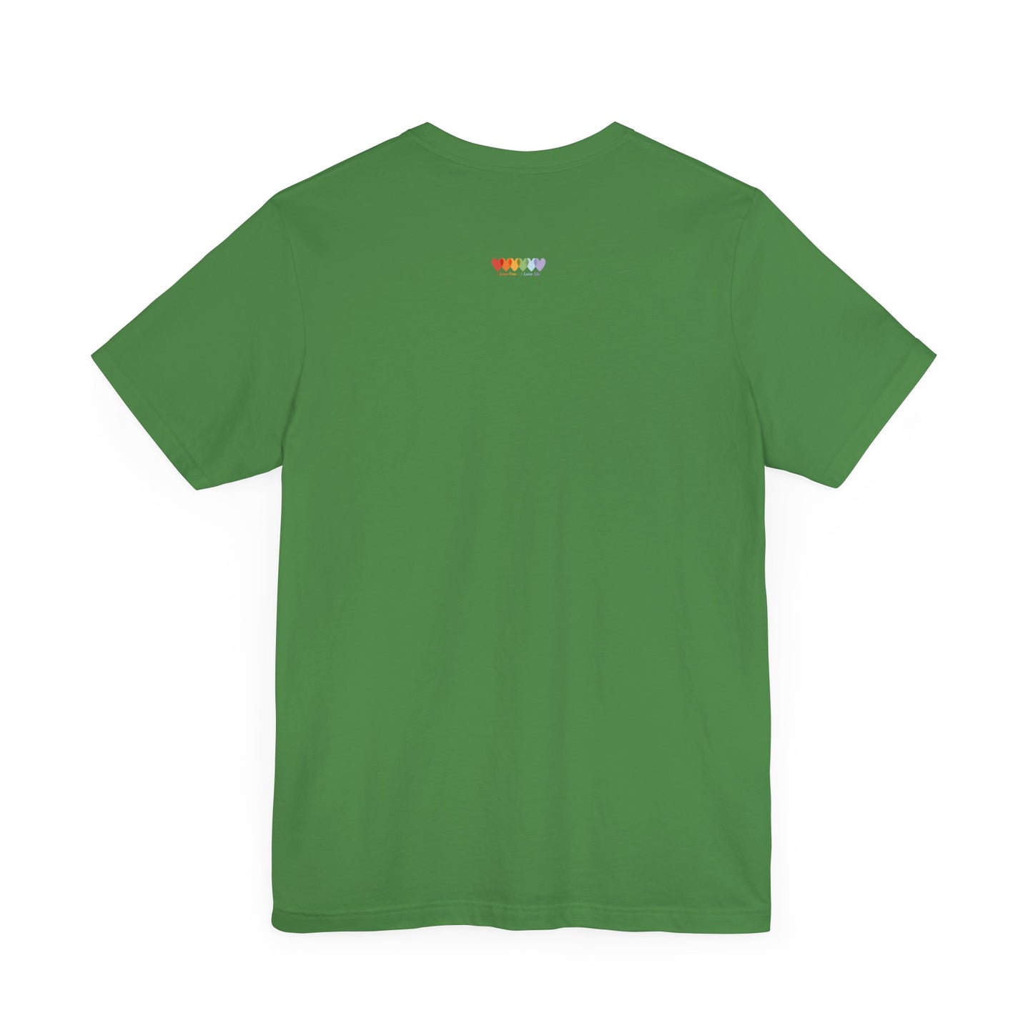 Unisex Leaf Green Light Blend Jersey Short Sleeve T Shirt