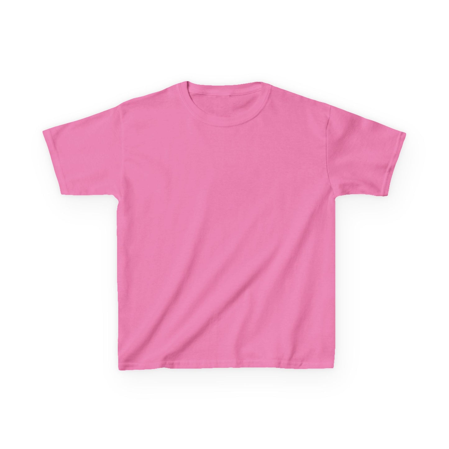 Children's Candy Floss Pink Heavy Cotton™ T Shirt