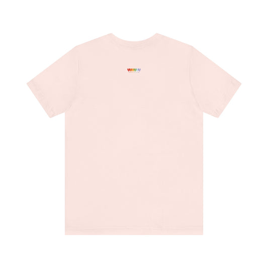 Unisex Soft Pink Light Blend Jersey Short Sleeve T Shirt