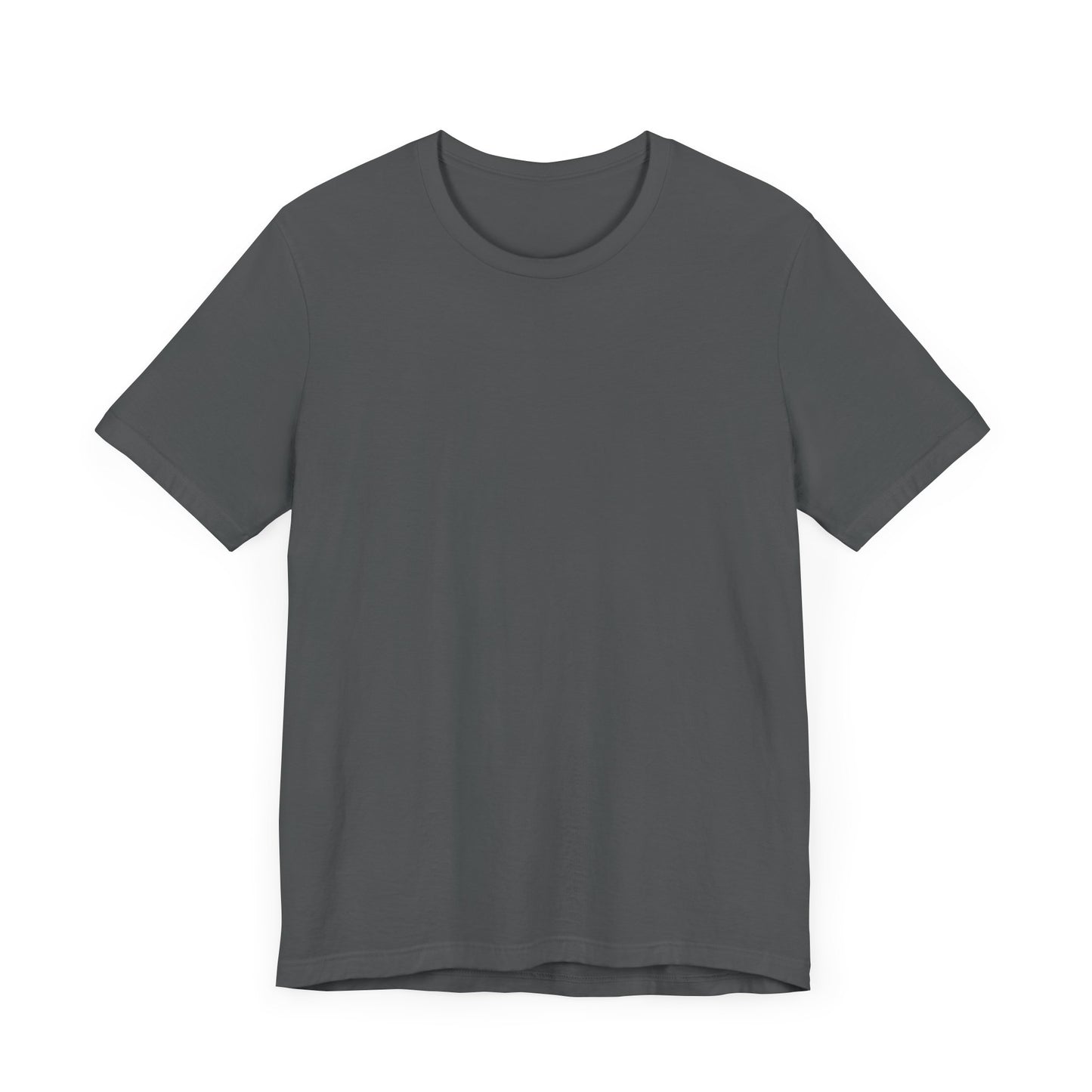 Unisex Asphalt Grey Light Blend Jersey Short Sleeve T Shirt