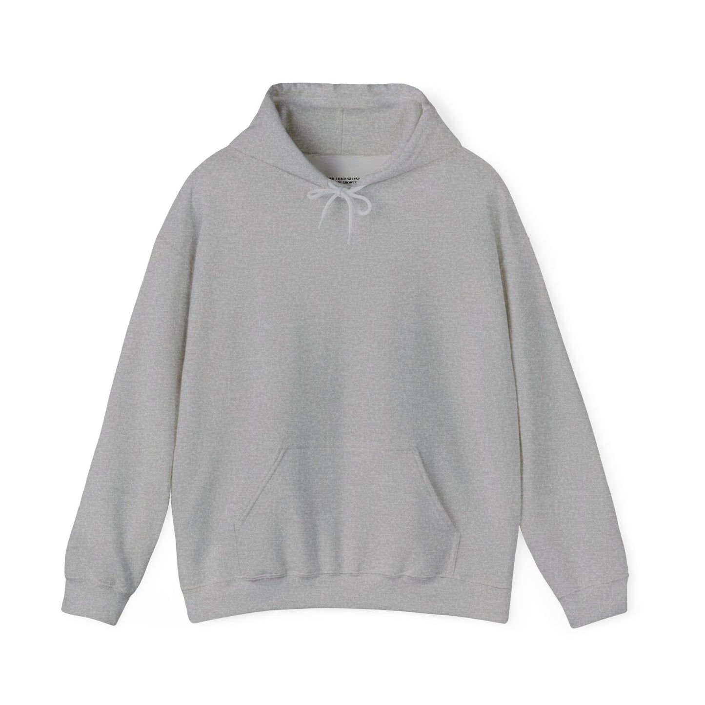 Push Through Pain That's Where Growth Lives - Unisex Heavy Blend™ Hooded Sweatshirt