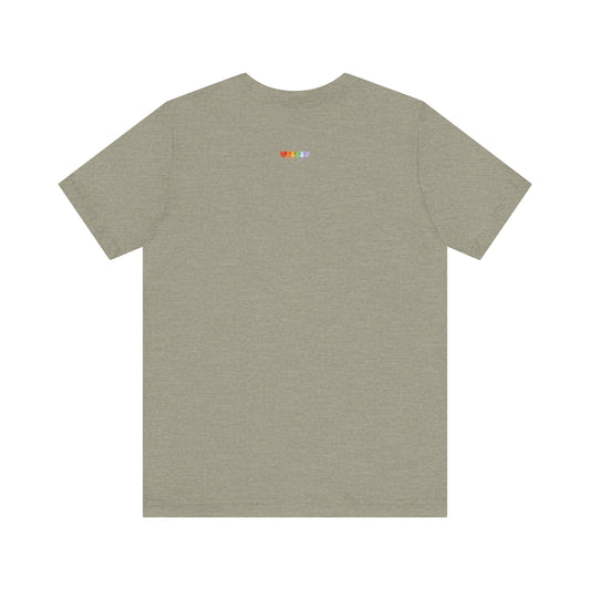 Unisex Heather Stone Grey Light Blend Jersey Short Sleeve T Shirt
