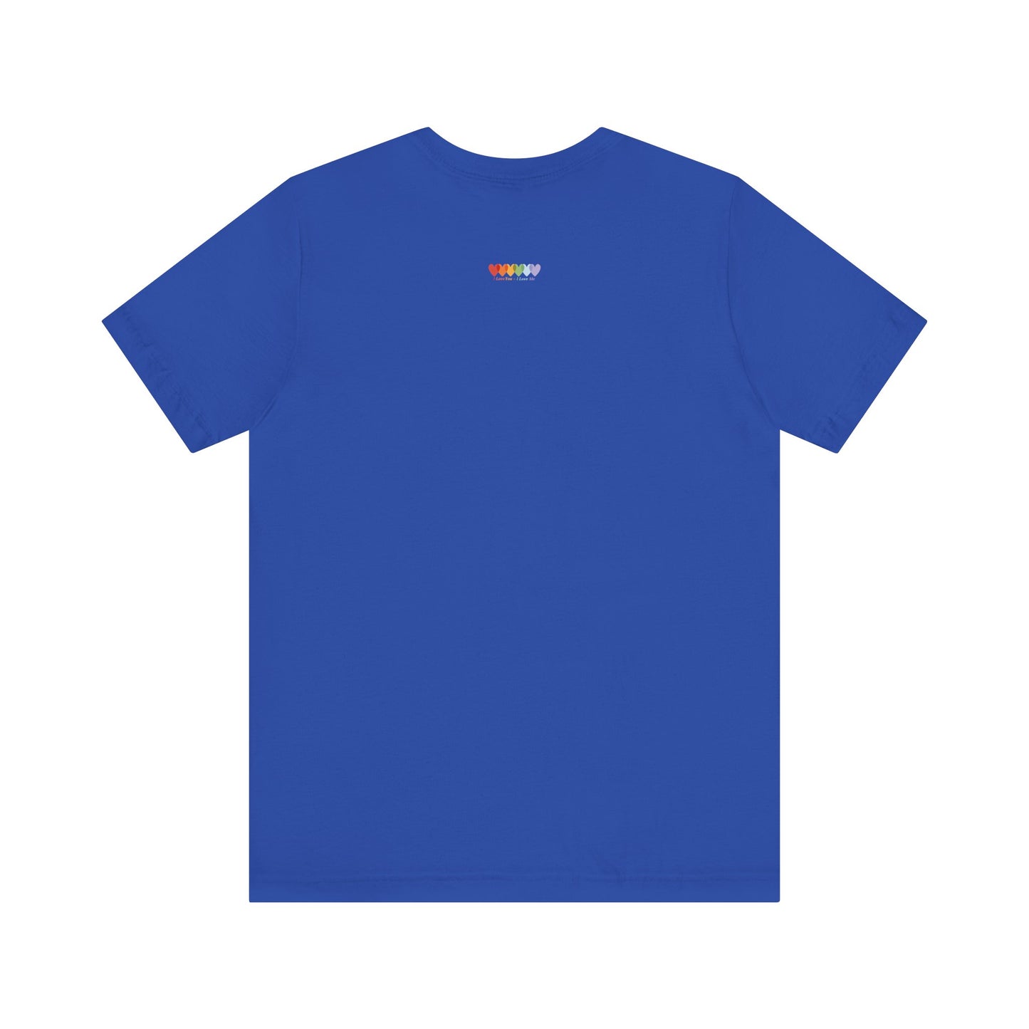 Unisex True Royal Blue Light Blend Jersey Short Sleeve T Shirt