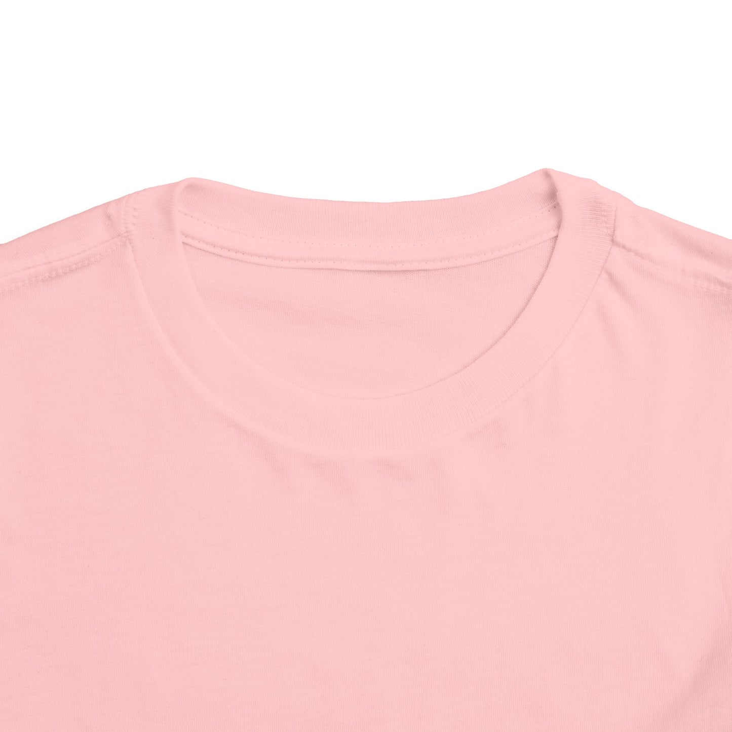 Toddler's Candy Floss Pink Short Sleeve Light Blend T Shirt