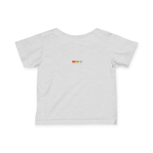 Baby Fine Jersey Heather Grey Tee