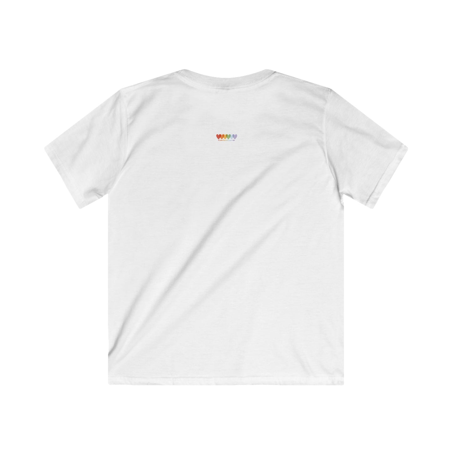 Childrens Vanilla White Light Blend Softstyle T Shirt
