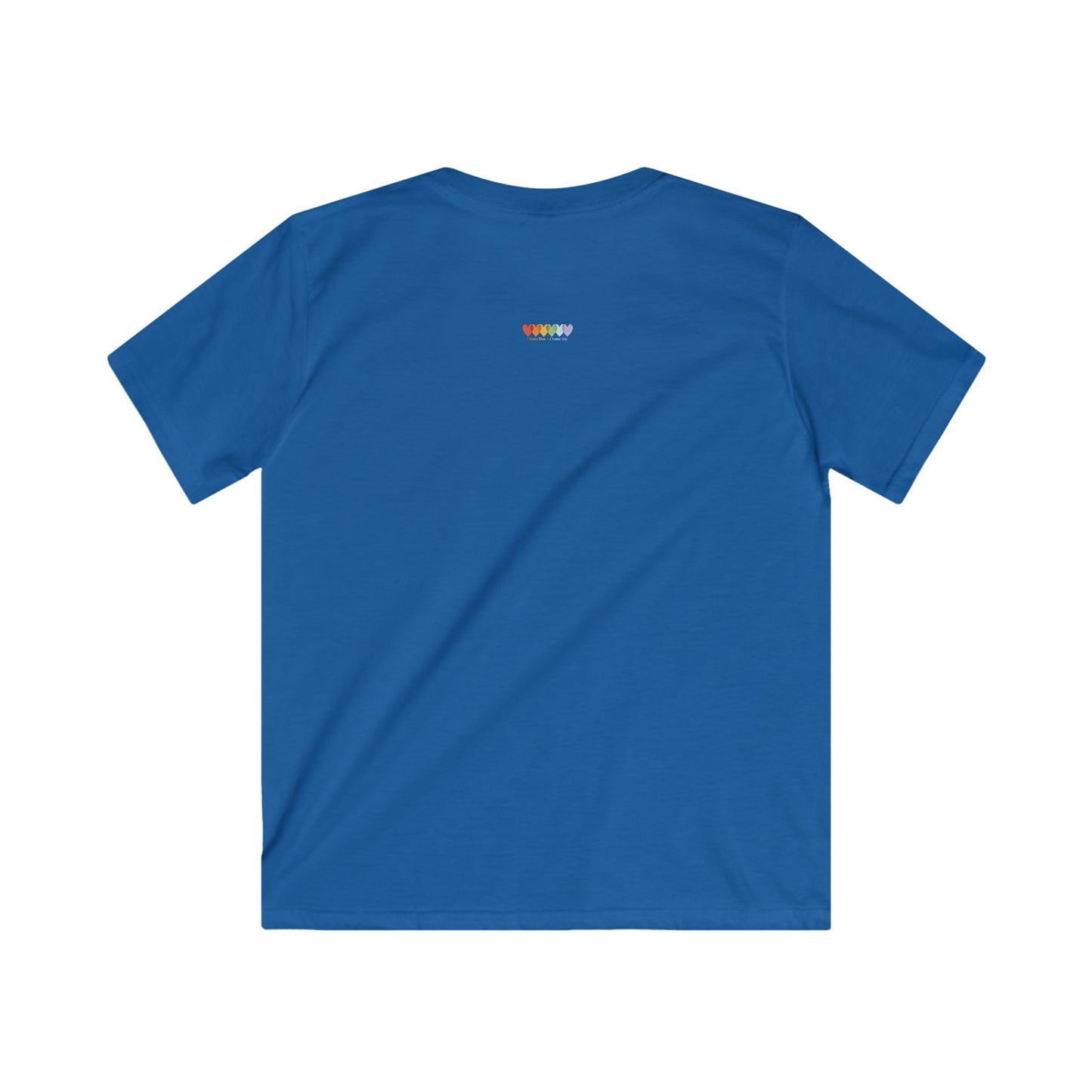 Childrens Royal Blue Light Blend Softstyle T Shirt