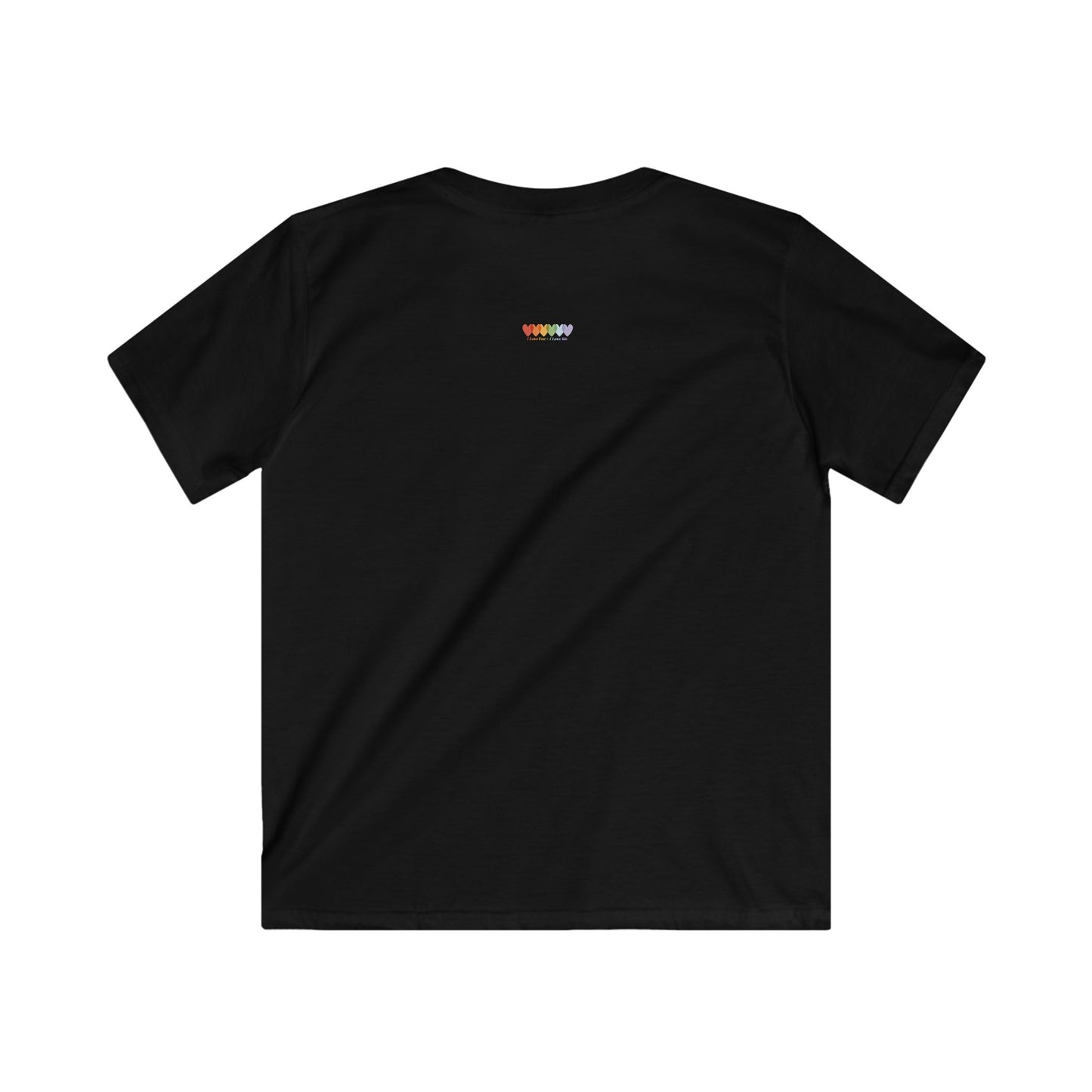Childrens Panther Black Light Blend Softstyle T Shirt
