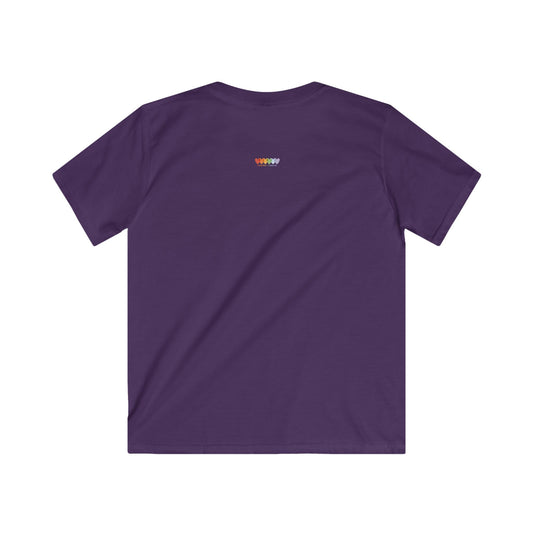 Childrens Grape Purple Light Blend Softstyle T Shirt