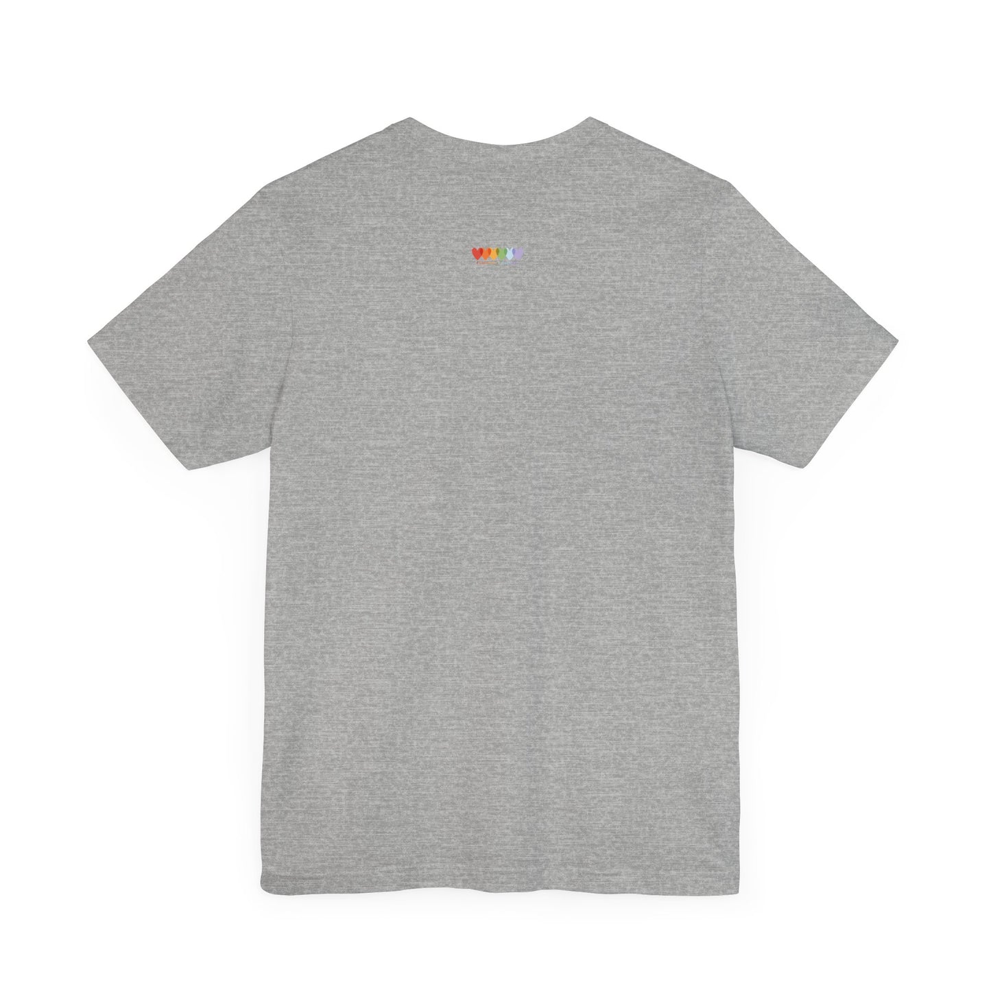 Unisex Athletic Heather Grey Light Blend Jersey Short Sleeve T Shirt