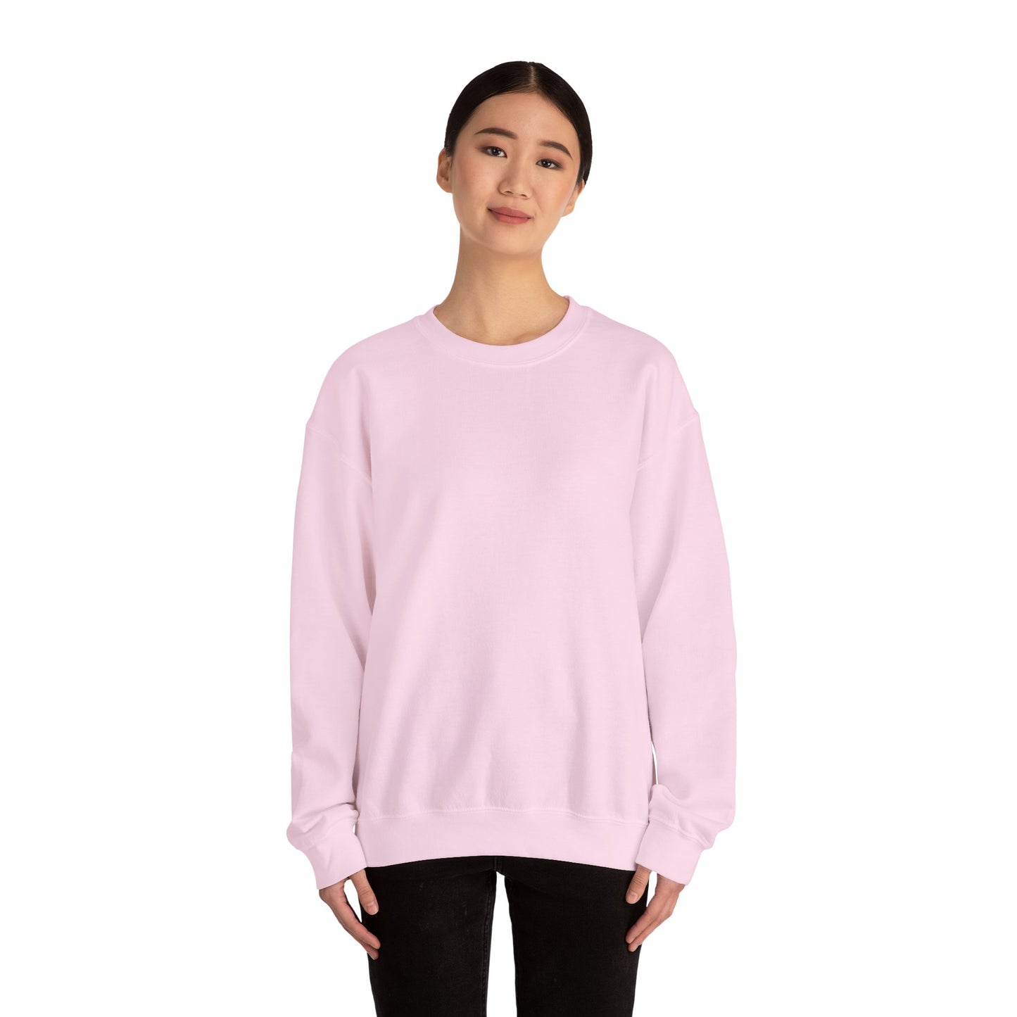 Unisex Bahamas Pink Medium Heavy Blend ™ Crewneck Sweatshirt