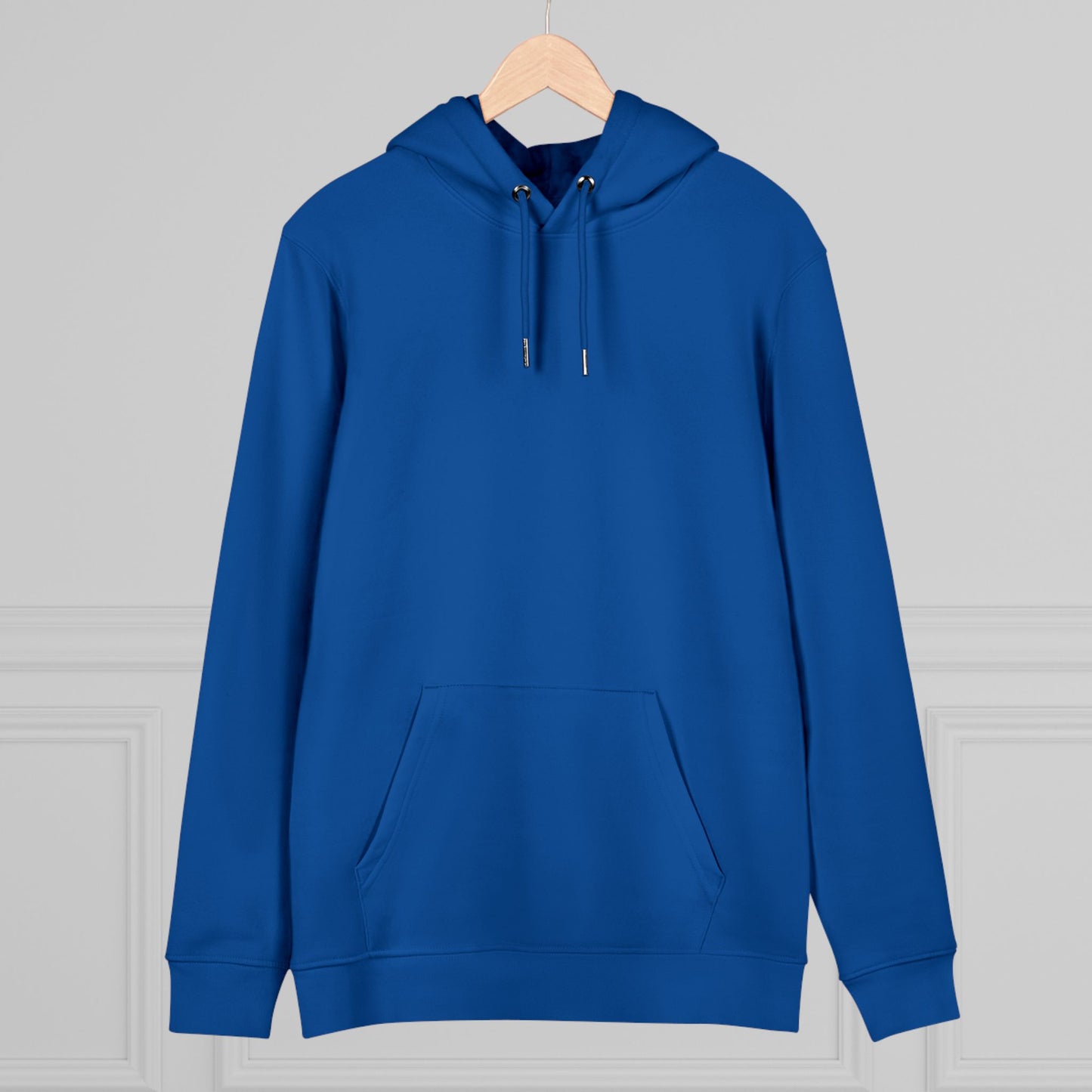 Unisex Majorelle Blue Organic Heavy Blend Cruiser Hoodie