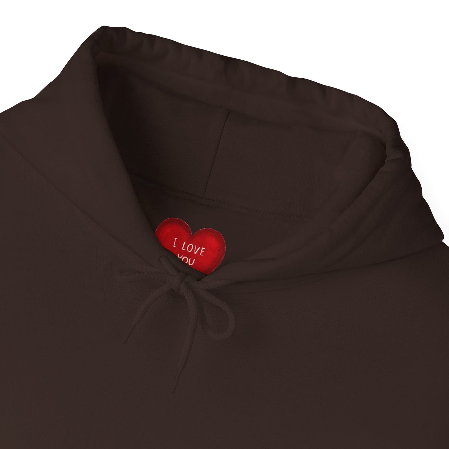 HEART I Love You - Unisex Heavy Blend™ Hooded Sweatshirt