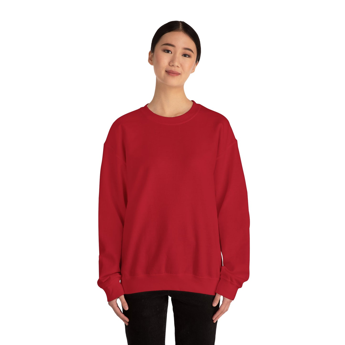 Unisex Cherry Red Medium Heavy Blend ™ Crewneck Sweatshirt