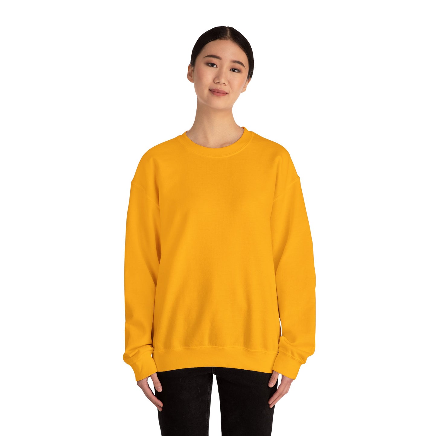 Unisex Orange Gold Medium Heavy Blend ™ Crewneck Sweatshirt