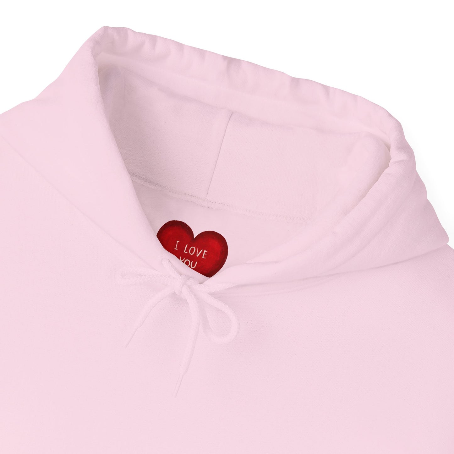HEART I Love You - Unisex Heavy Blend™ Hooded Sweatshirt