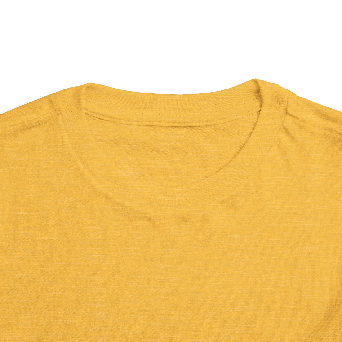 Toddler's Heather Yellow Gold Short Sleeve Light Blend T Shirt