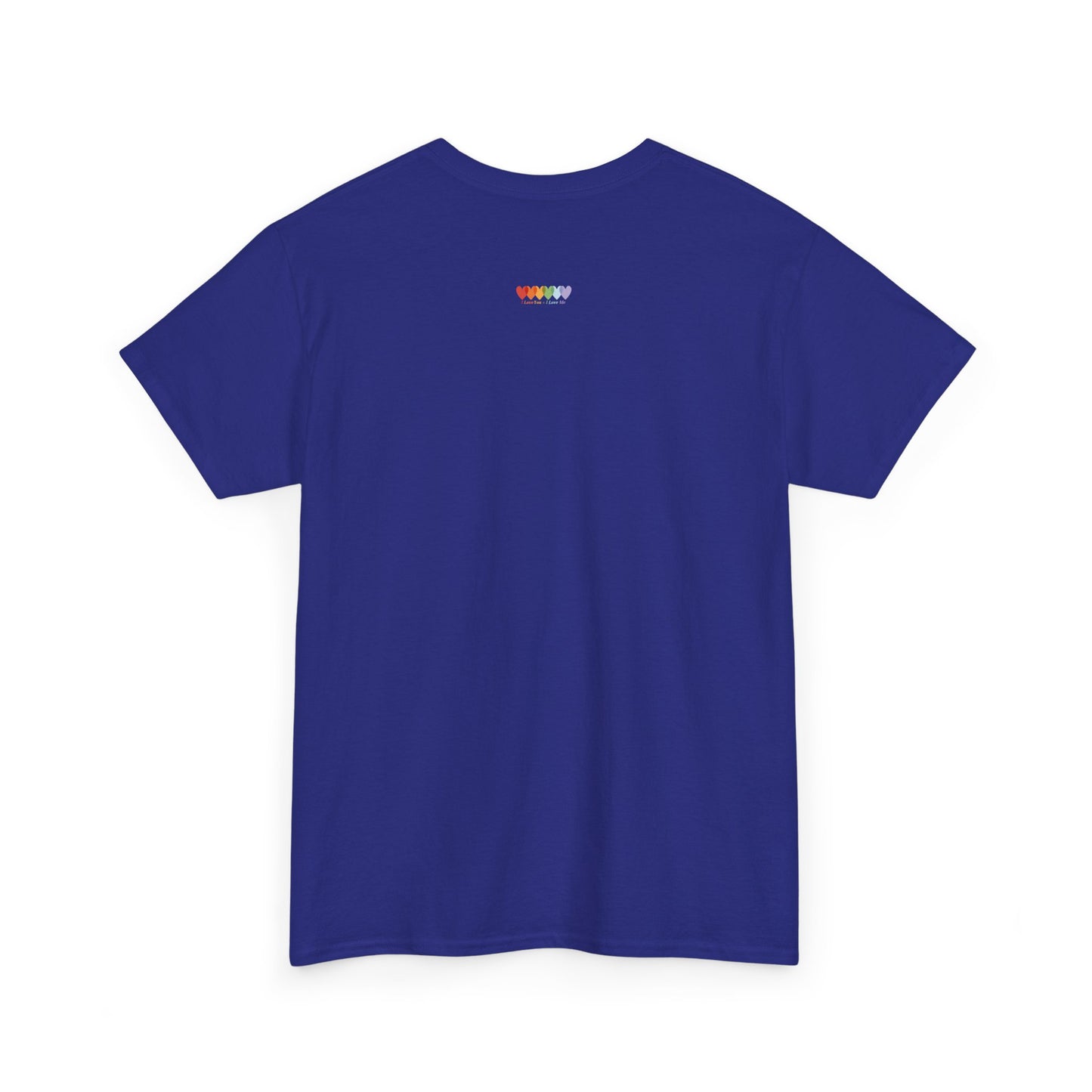 Unisex Deep Purple Medium Blend Cotton Short Sleeve T Shirt