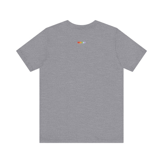 Unisex Heather Storm Grey Light Blend Jersey Short Sleeve T Shirt