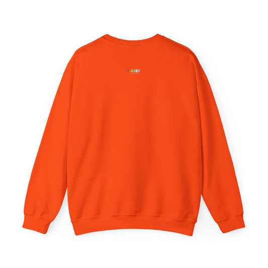 Unisex Opal Orange Medium Heavy Blend ™ Crewneck Sweatshirt