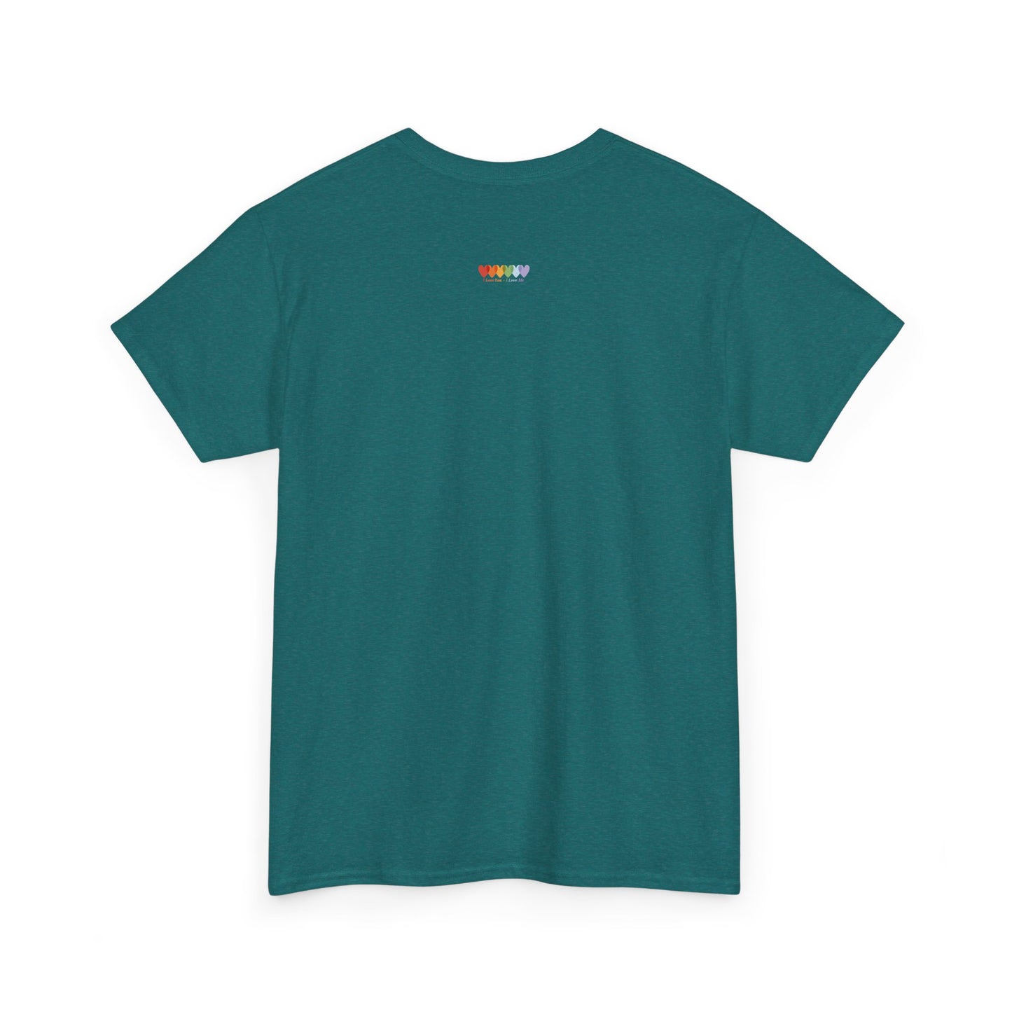 Unisex Antique Jade Green Medium Blend Cotton Short Sleeve T Shirt