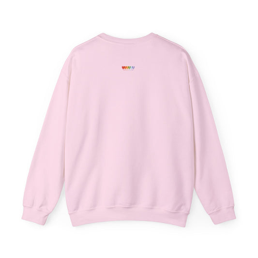 Unisex Bahamas Pink Medium Heavy Blend ™ Crewneck Sweatshirt