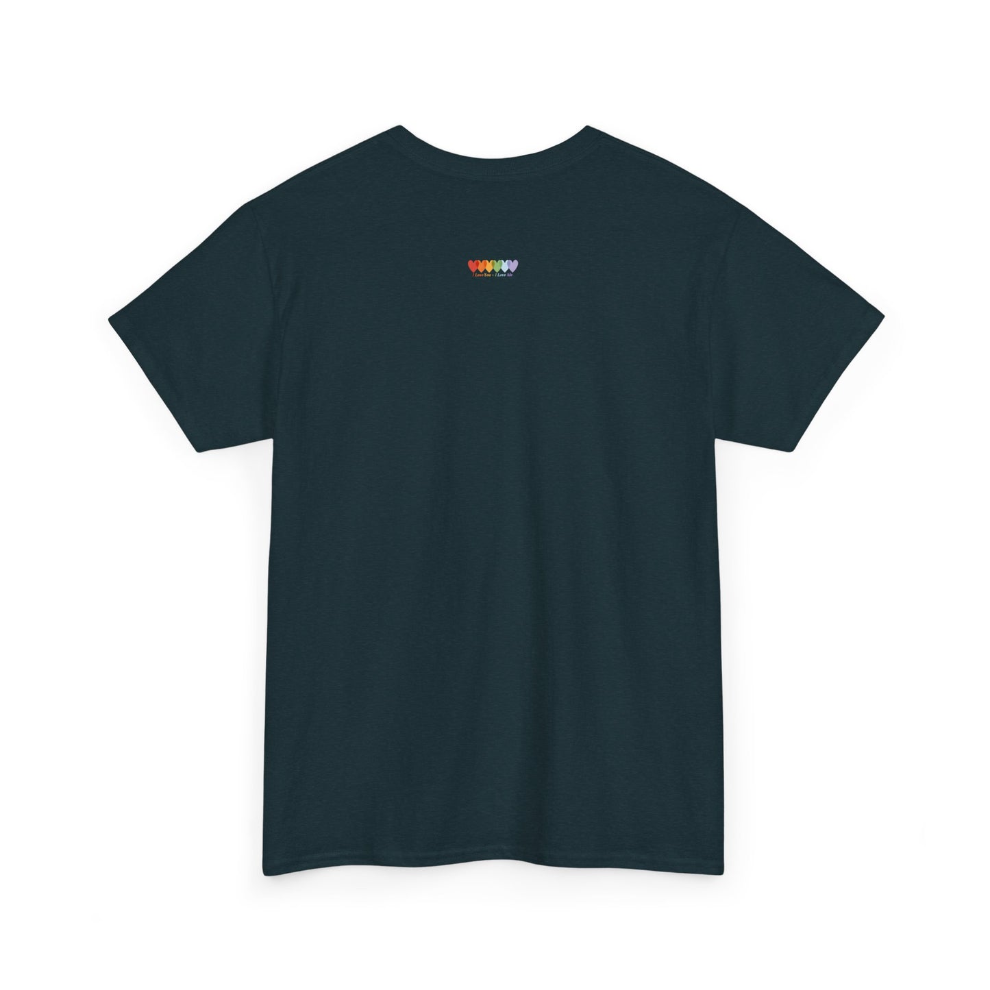 Unisex Midnight Blue Medium Blend Cotton Short Sleeve T Shirt