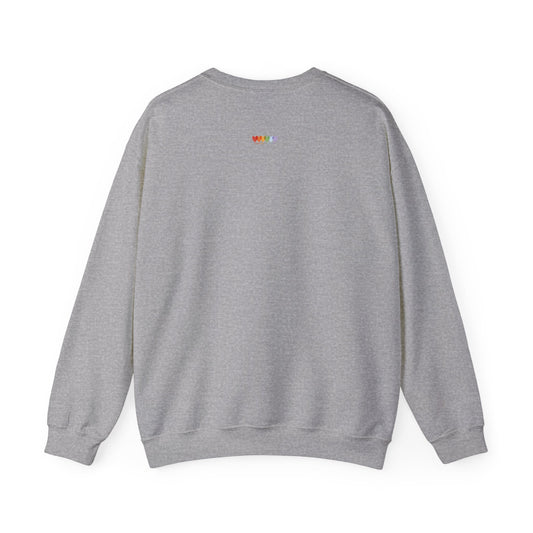 Push Through Pain Thats Where Growth Lives - Unisex Heavy Blend™ Crewneck Sweatshirt