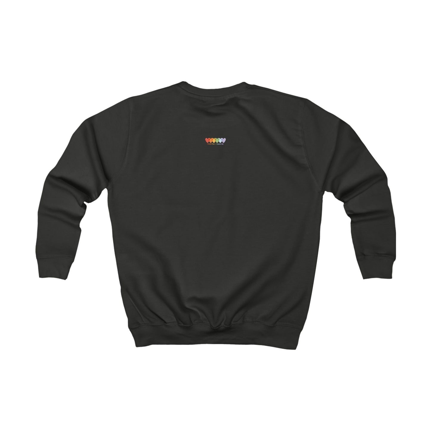Children's Panther Black Medium-Heavy Blend Sweatshirt