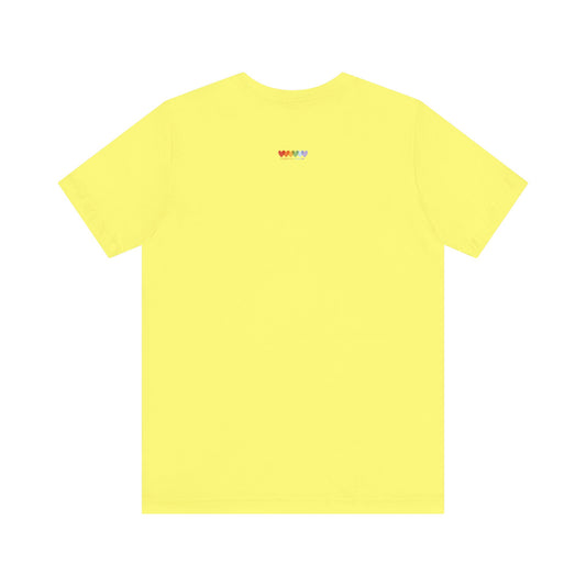 Unisex Buttercup Yellow Light Blend Jersey Short Sleeve T Shirt
