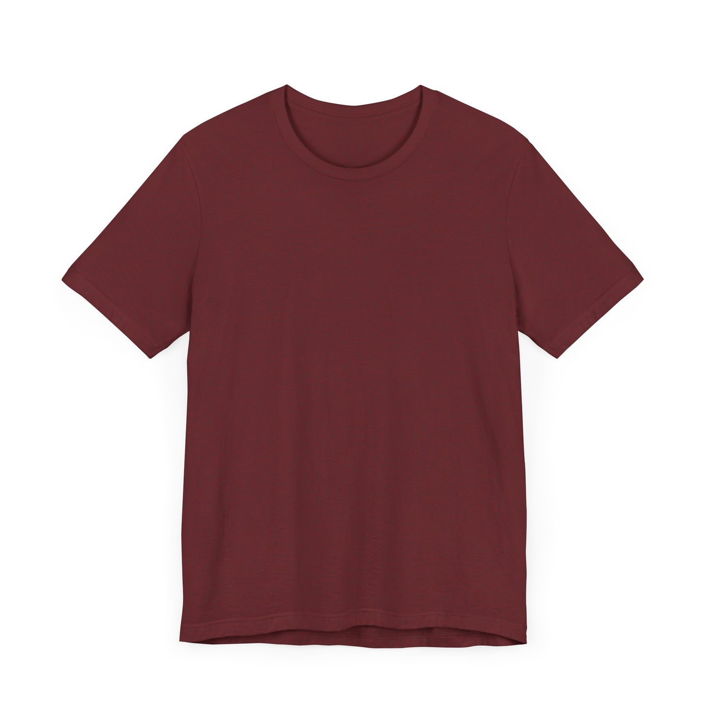 Unisex Heather Cardinal Maroon Light Blend Jersey Short Sleeve T Shirt