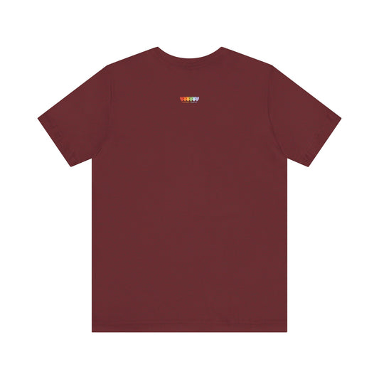 Unisex Heather Cardinal Maroon Light Blend Jersey Short Sleeve T Shirt