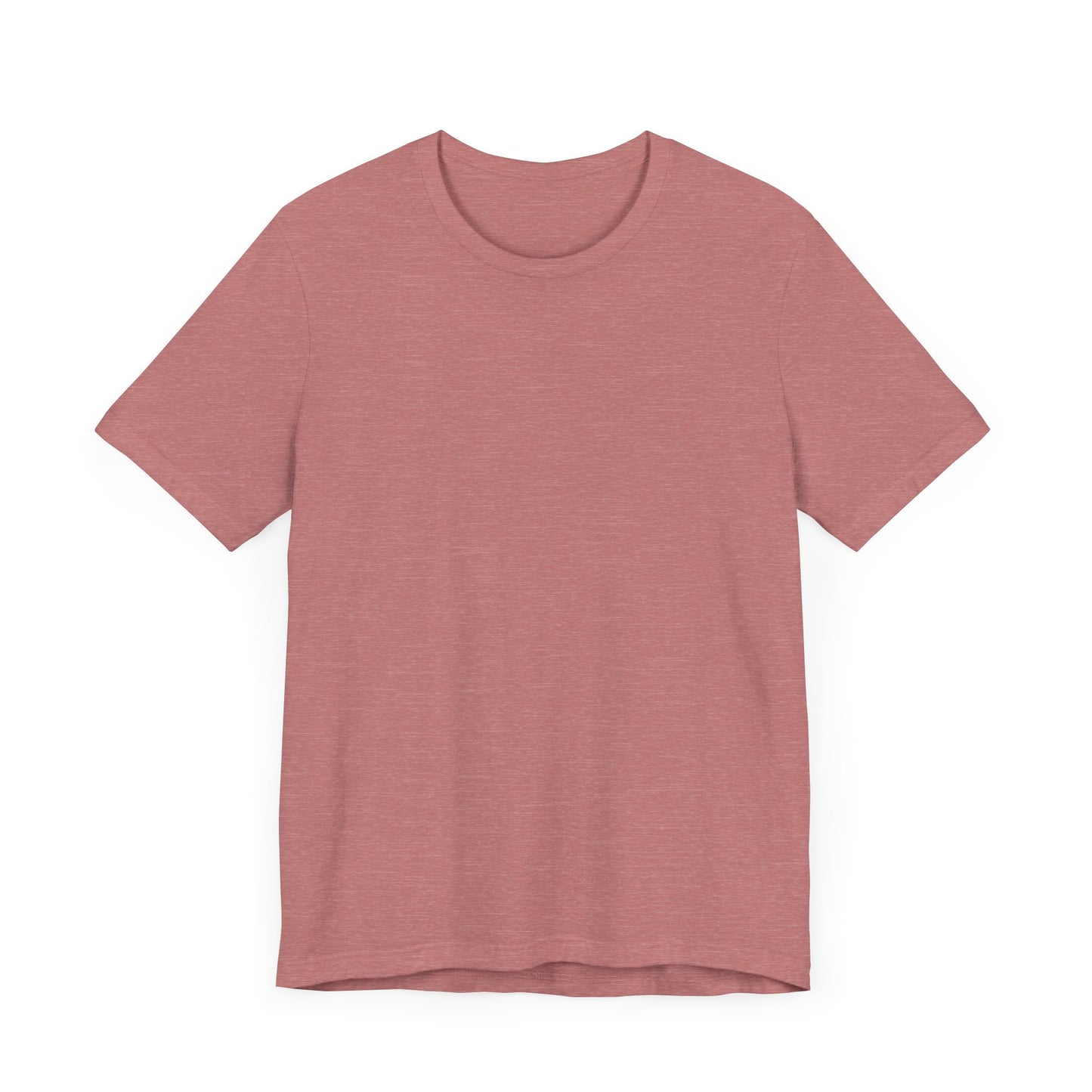 Unisex Heather Mauve Light Blend Jersey Short Sleeve T Shirt